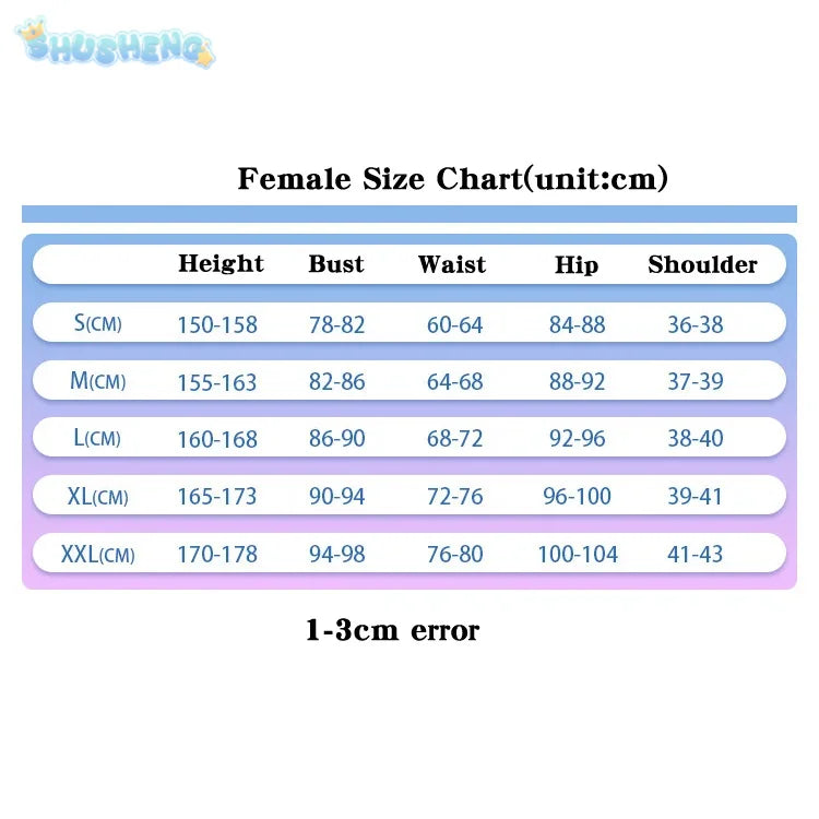 Path To Nowhere Gelan Game Suit Sexy Lovely Uniform Cosplay Costume Halloween Carnival Party Role Play Outfit Women