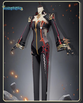 Genshin Impact Mavuika Pyro Archon Game Suit Sexy Lovely Uniform Cosplay Costume Halloween Party Role Play Outfit Women