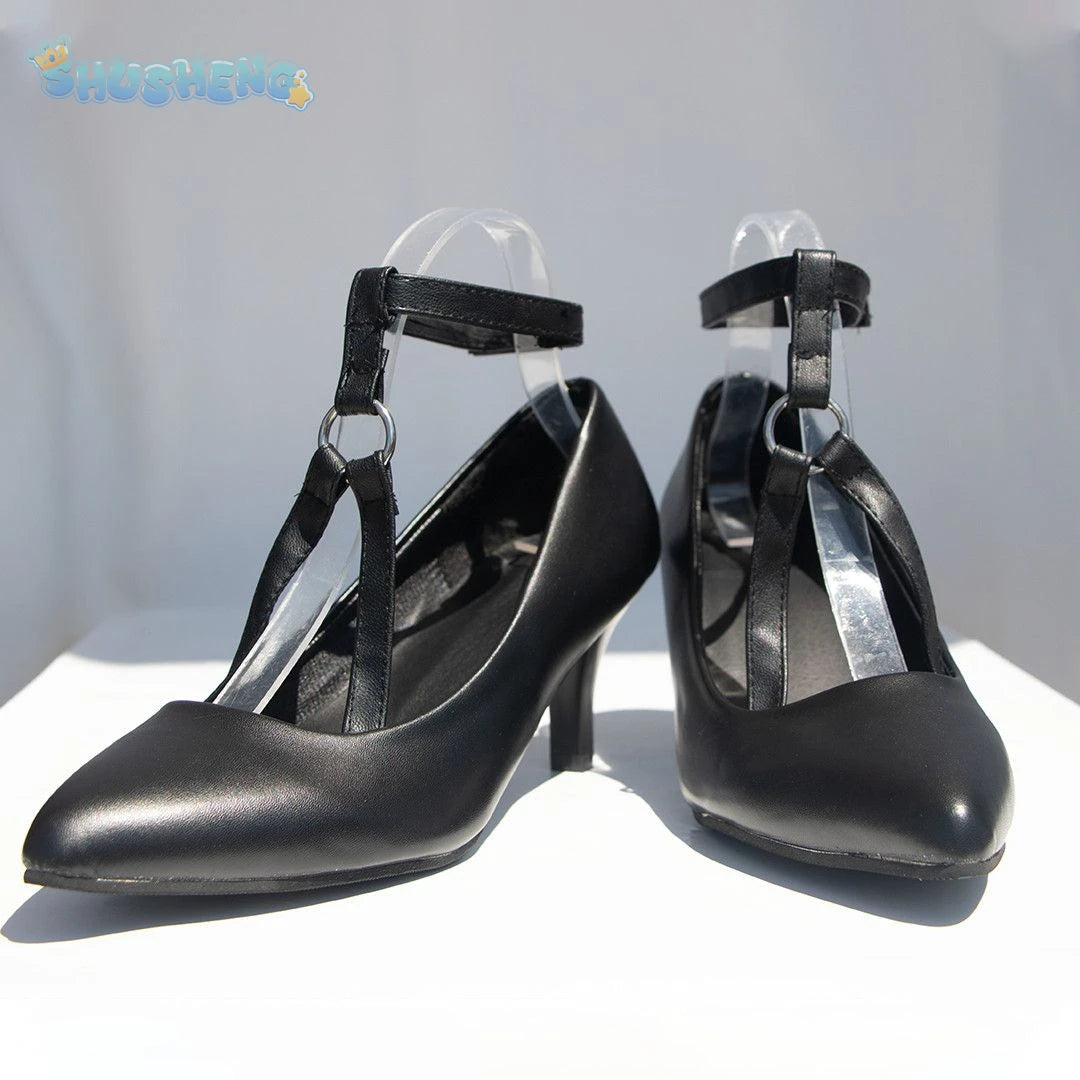 Wuthering waves changli cosplay shoes sexy girl halloween christmas high heels customization