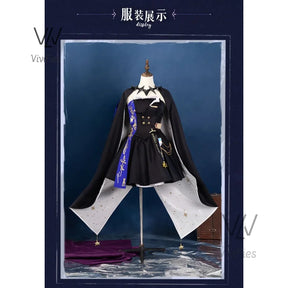 Game Arknights  Amiya Cosplay Costume 2024 Ambience Synesthesia Lovely Sweet Uniforms Carnival Party Role Play Clothing