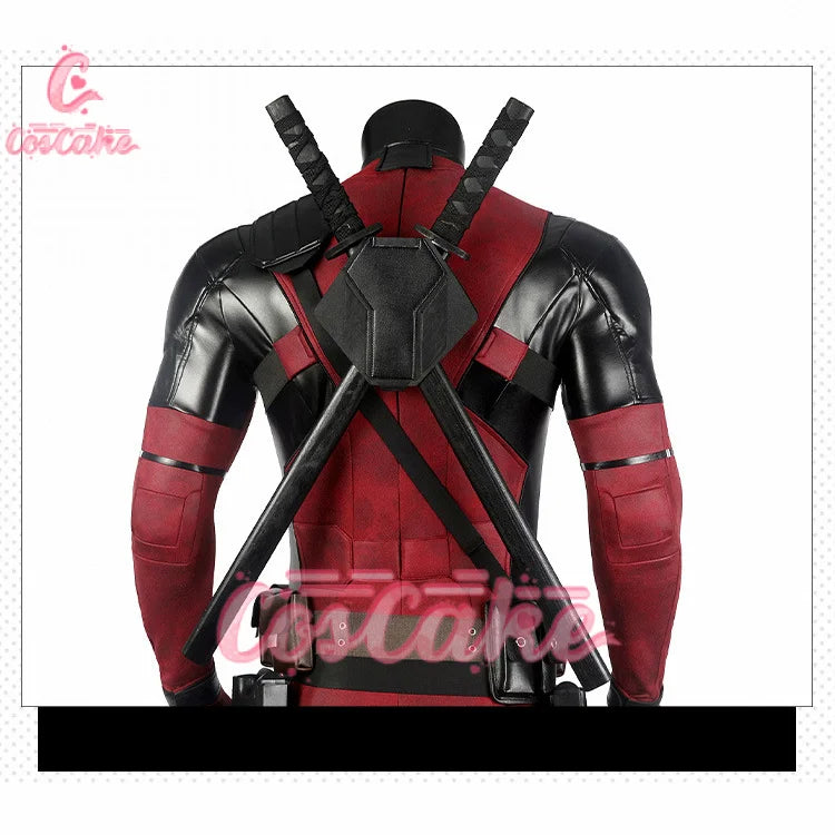 Deadpool 2 Cosplay Cosutme Wade Winston Wilson Cosplay Costume Woman  Movie Anti-hero Suit Halloween