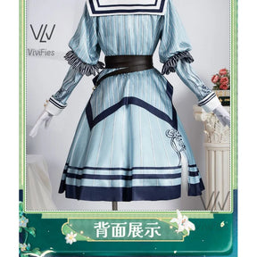 Game Identity V Cosplay Costume Emily Dyer Doctor Preserved Flower Gorgeous Uniform with Accessories Women Halloween Party Suits