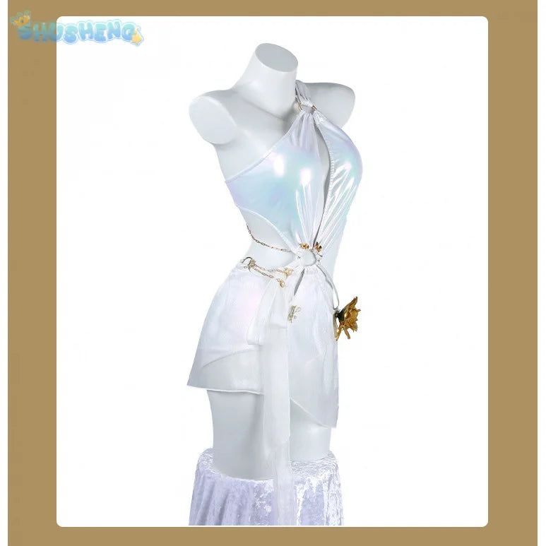 Game Naraka: Bladepoint   Zai cosplay costume zai Halloween party Zai girl cosplay swimsuit set new style XS-XXL