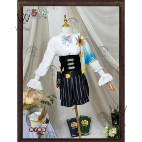 Edgar Valden Cosplay Game Identity V Costume Painter Golden Ratio Sweet Uniform Halloween Party Role Play Clothing spot goods