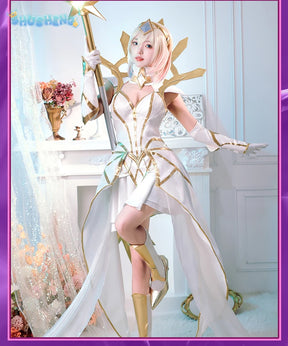 Shusheng LoL Lux The Big Element Makes Women Cosplay Costume Cos Game Anime Party Uniform Hallowen Play Role Clothes Clothing