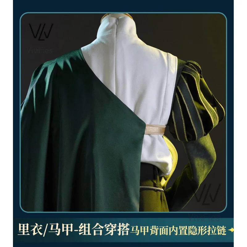 Identity V Knight Survivor Fashion Game Suit Handsome Uniform Cosplay Costume Halloween Party Role Play Outfit Men