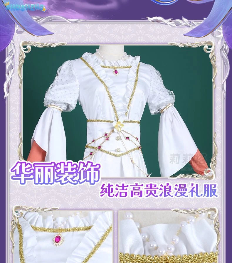 Game  Identity Ⅴ psychologist Ada Mesmer Cosplay New clothing Halloween party girl dress set  IN STOCK