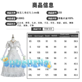 Game Identity V Mary Cosplay Costume  Sexy Dress  Mary Wedding loli dress Uniforms Clothes Halloween Carnival Party Suit S-XXXL