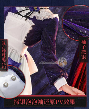 Shusheng Reverse:1999 Tuesday Christine Game Suit Lovely Maid Dress Uniform Cosplay Costume Halloween Party Role Play Outfit