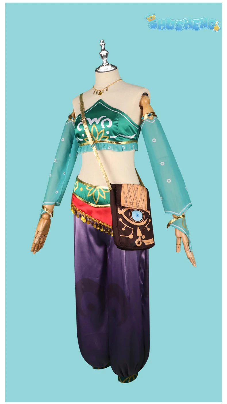 Game Link Zelda Cosplay Costume Anime Heroes Outfits Link  Carnival Halloween for Adults Men Woman S-XXL