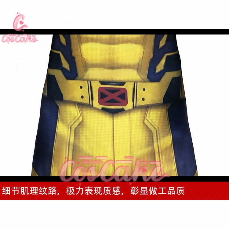 Deadpool 3 Wolverine Cosplay Costume Children's tight fitting clothing Halloween Man Outfit