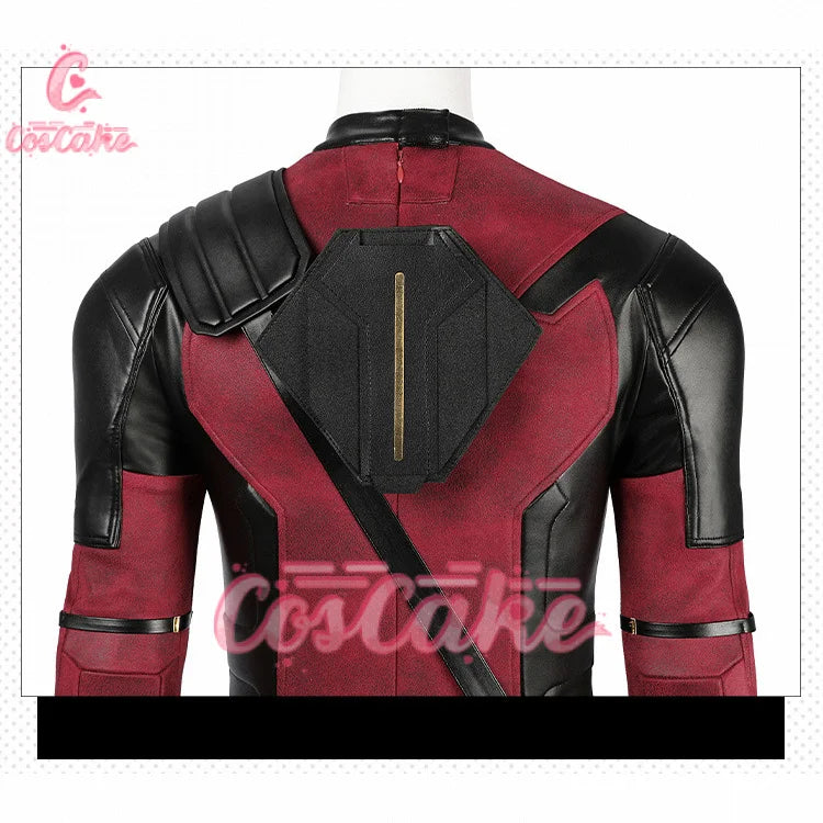 New Deadpool Cosplay Cosutme Wade Winston Wilson Jumpsuit Belt Cosplay Costume Movie Anti-hero Suit Halloween Women's version