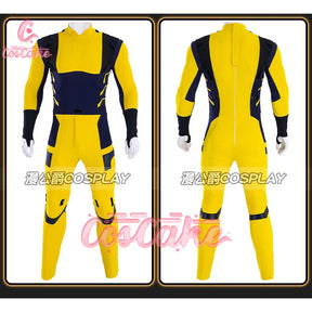 New Movie Deadpool 3 Wolverine Cosplay Costume Jumpsuit Vest Shoulder Armor Gloves Belt For Men Custom Made