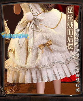 Shusheng-SSR Game Identity V girl Cosplay Costume Princess Lolita  Dress Princess Lolita girl Uniforms Clothes Halloween Carnival Party Suit