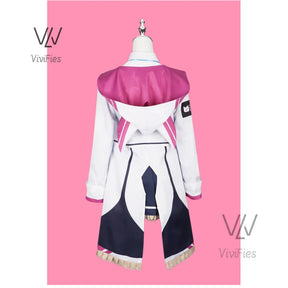 Saiba Momoi Saiba Midori Anime Blue Archive Game Cosplay Costume Wig Jacket Coat Halloween Party Carnival Outfit Headwear