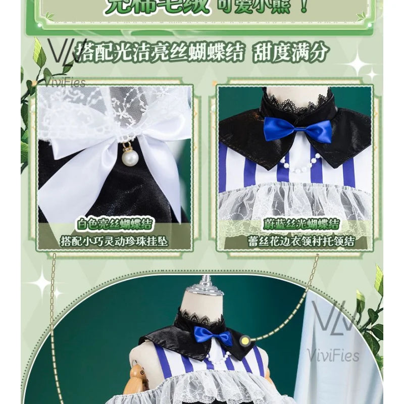 IN STOCK  For all time/Lovebrush Chronicles cos Heroine Cosplay Full set of anime character costumes for women Halloween Party