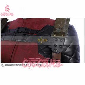 New Deadpool  Cosplay Cosutme Wade Winston Wilson Jumpsuit Belt Cosplay Costume Movie Anti-hero Suit Halloween Women's version