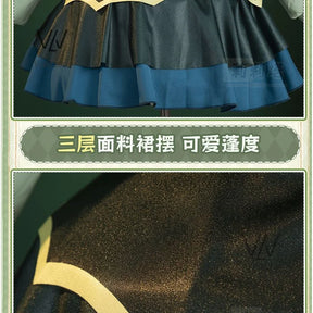 Anime Love Chunibyo other delusions Takanashi Rikka deomori Sanae cosplay costume wig adult woman skirts uniform suit Halloween