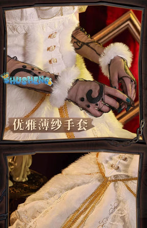 Shusheng-SSR Game Identity V girl Cosplay Costume Princess Lolita  Dress Princess Lolita girl Uniforms Clothes Halloween Carnival Party Suit