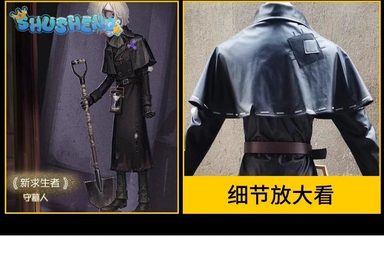 Identity V Andrew Kreiss Grave Keeper Cosplay Costume Cos Game Anime Party Uniform Hallowen Play Role Clothes Clothing S-XXL