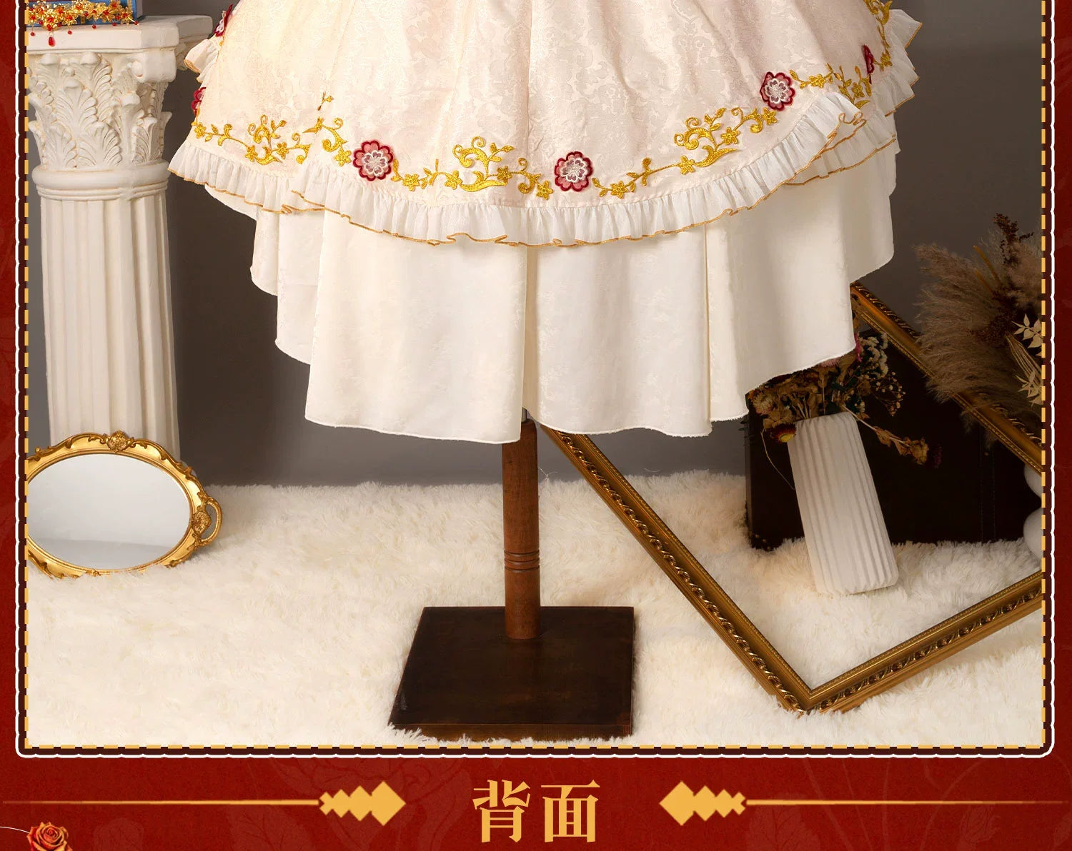 Identity V Marie Blood Feast Red Feast Dress Cosplay Costume Cos Game Anime Party Uniform Hallowen Play Role Clothes Clothing