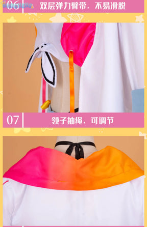 Nijisanji vtuber Hoshikawa Sara initial clothing women cosplay costume cos game anime party uniform Hallowen play role clothes