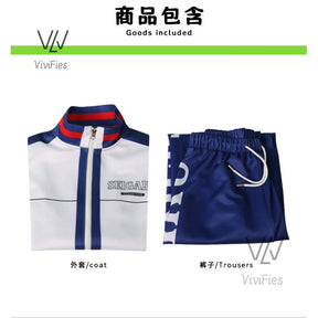 New Tennis Prince cosplay Echizen Ryoma sportswear, youth team uniform, school uniform, coat, pants, anime coswear