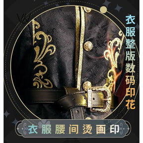 Anime Game Identity V Cosplay Night Watch Cosplay Costume Morningstar Ithaqua Cosplay Men Costume Wig Shoes For Halloween