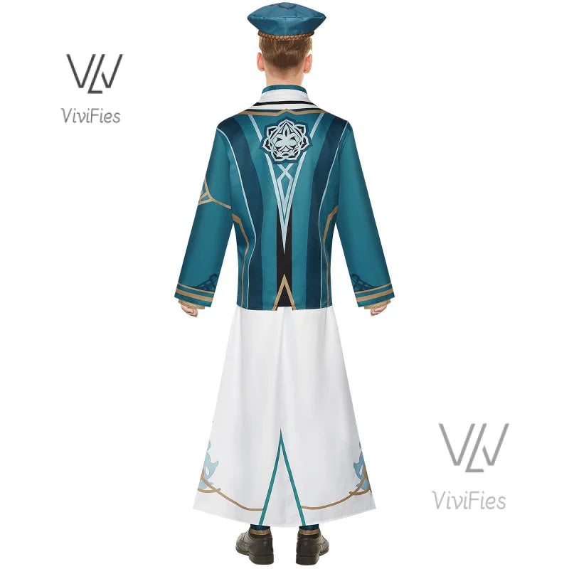 Sumeru Akademiya Cosplay Costume The Akademiya school uniform Darshans Amurta Rtawahist Haravatat Kshahrewar Halloween Costumes