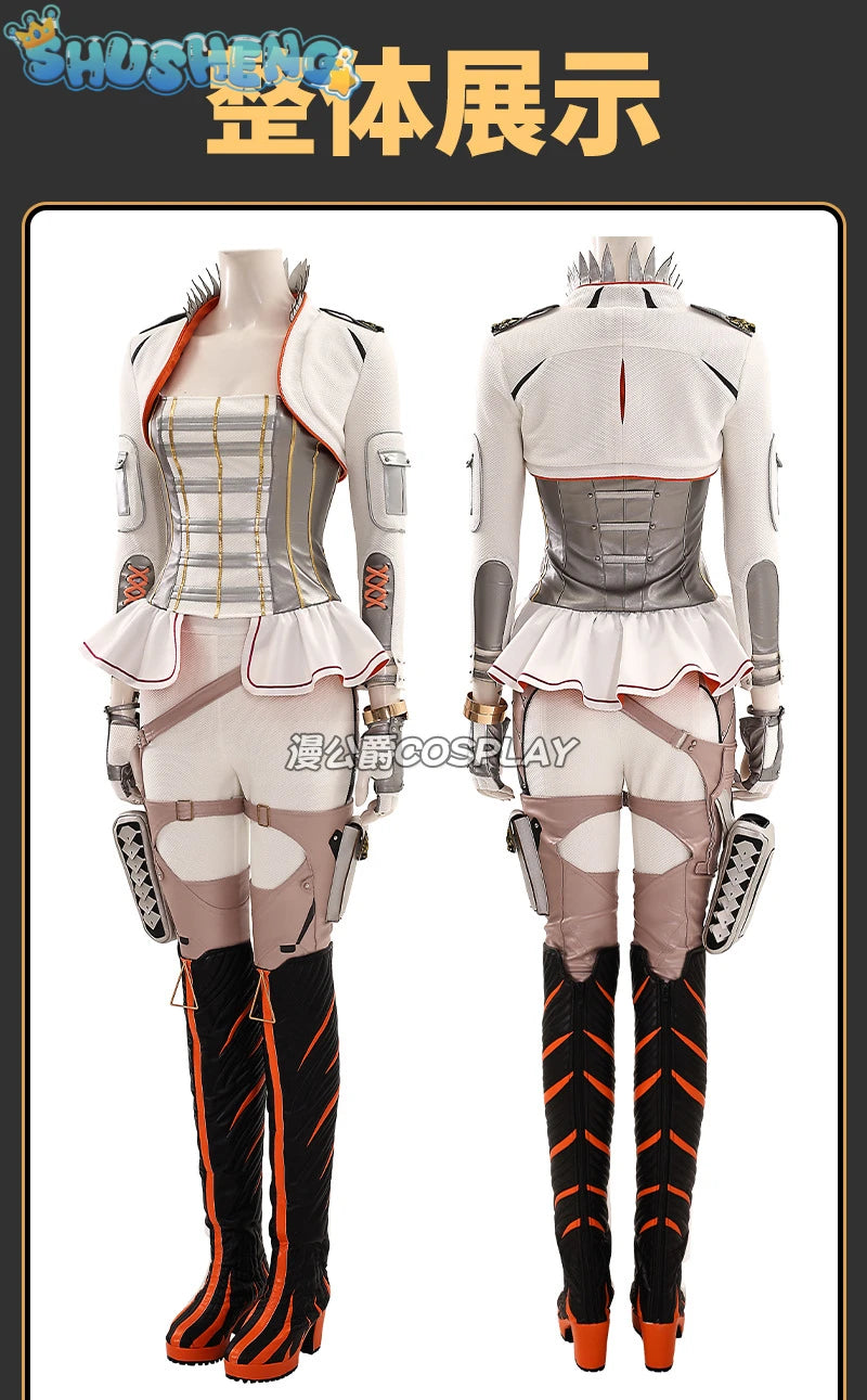 Game Apex Legends Loba Andrade Cosplay Costume Adult Women Loba Roleplay Battle Suit Uniform Halloween Carnival Party Outfits