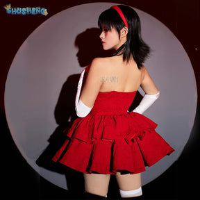 Kirigoe Mima cosplay perfect blue cosplay costume anime sexy red female girl Halloween dress