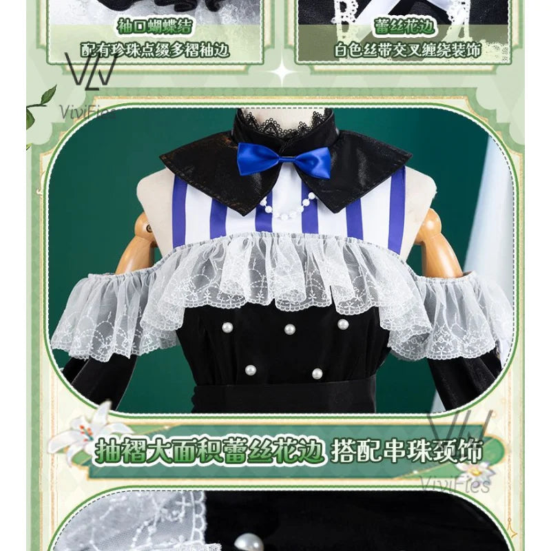 IN STOCK  For all time/Lovebrush Chronicles cos Heroine Cosplay Full set of anime character costumes for women Halloween Party