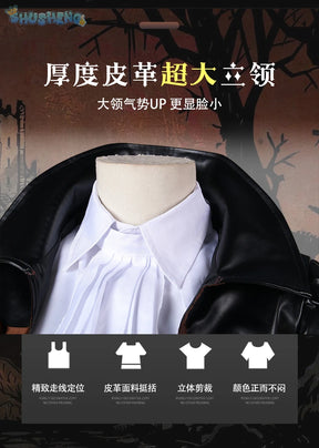 Game Darkest Cosplay Costume Dungeon Grave Robber Role Play Woman Man High Quality Clothes Halloween Party Comic-Con Hat Set