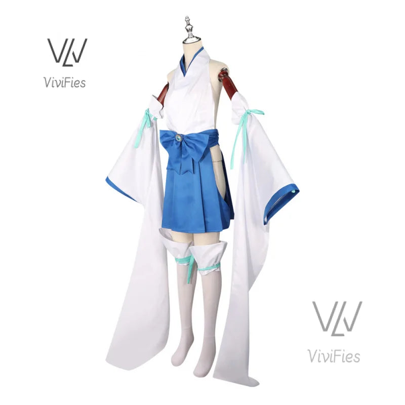 Minakami Sayo Cosplay Anime Gushing over Magical Girls Costume Kimono witch Uniform Wig Set Party Role Play Outfit for Woman