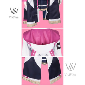 Saiba Momoi Saiba Midori Anime Blue Archive Game Cosplay Costume Wig Jacket Coat Halloween Party Carnival Outfit Headwear