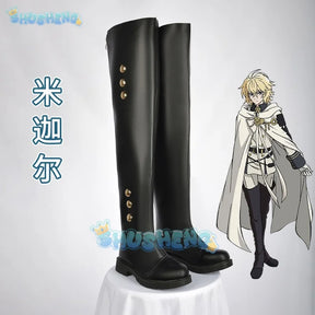 Seraph of the end cos Hyakuya Mikaela Cosplay Anime Spielcharakter Schuhe 