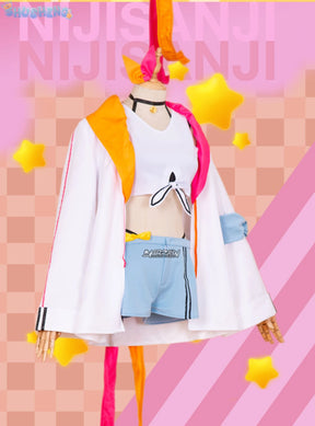 Nijisanji vtuber Hoshikawa Sara initial clothing women cosplay costume cos game anime party uniform Hallowen play role clothes