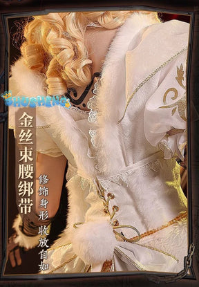 Shusheng-SSR Game Identity V girl Cosplay Costume Princess Lolita  Dress Princess Lolita girl Uniforms Clothes Halloween Carnival Party Suit
