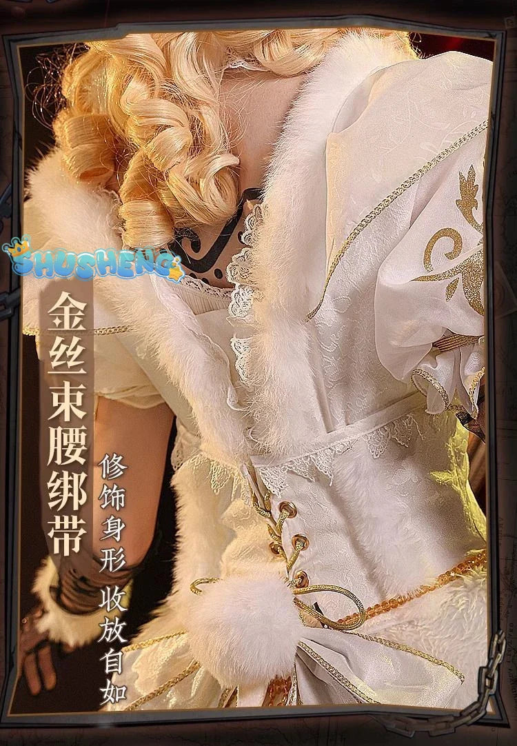 Shusheng-SSR Game Identity V girl Cosplay Costume Princess Lolita  Dress Princess Lolita girl Uniforms Clothes Halloween Carnival Party Suit