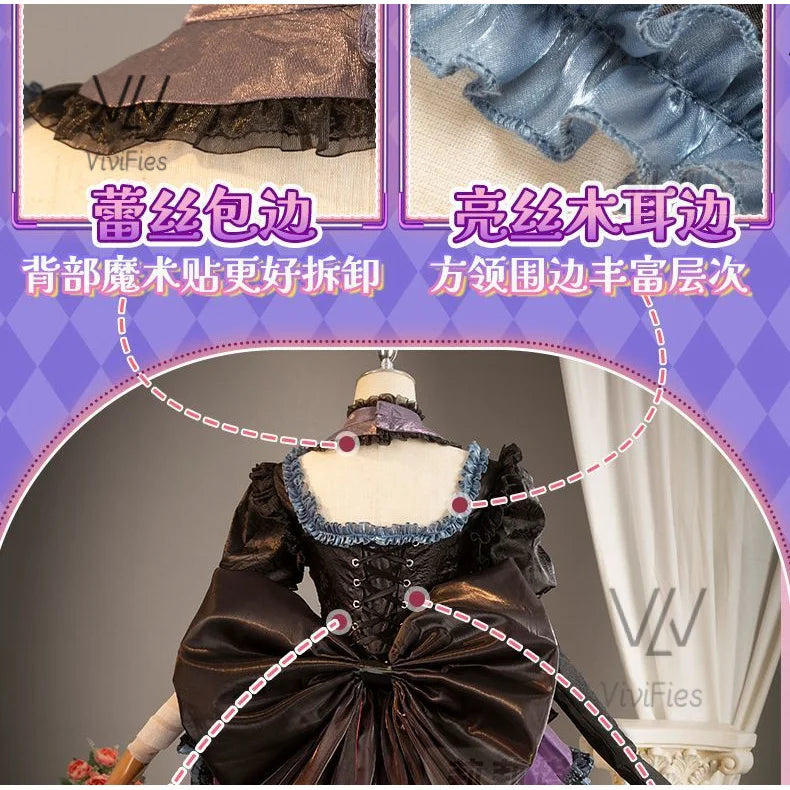 Takeanashi Rikka cosplay costume wig bag anime chuunibyou demo fastener GA Shitai love chulinbyo New in stock dress for women gi