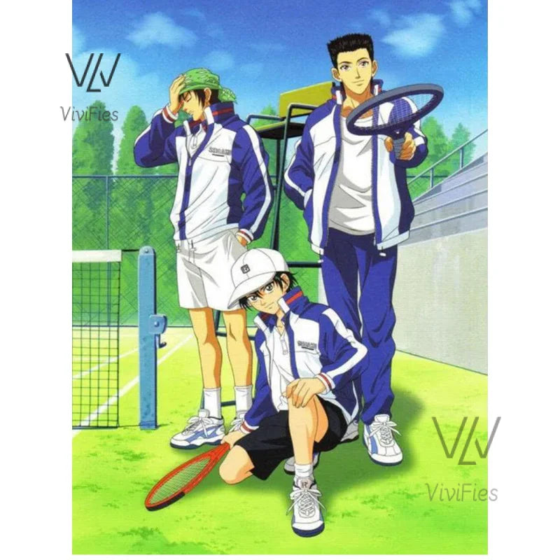 New Tennis Prince cosplay Echizen Ryoma sportswear, youth team uniform, school uniform, coat, pants, anime coswear