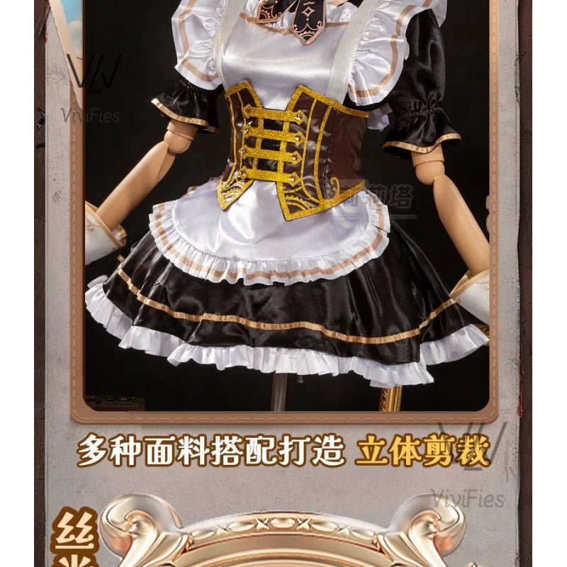 Game Identity Ⅴ Tracy Reznik cosplay Tracy Reznik cos Latest Lolita costume carnival Halloween girls dress in stock