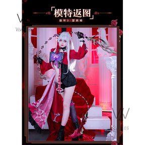 Thelema Cosplay Honkai Impact 3 Costume Fashion Uniform Game Suit Halloween Carnival Party Outfit Women New spot stocks