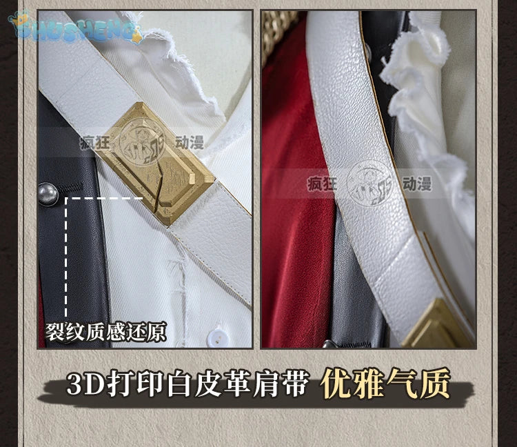 Identity V Jose Baden Chief Mate Men Cosplay Costume Cos Game Anime Party Uniform Hallowen Play Role Clothes Clothing