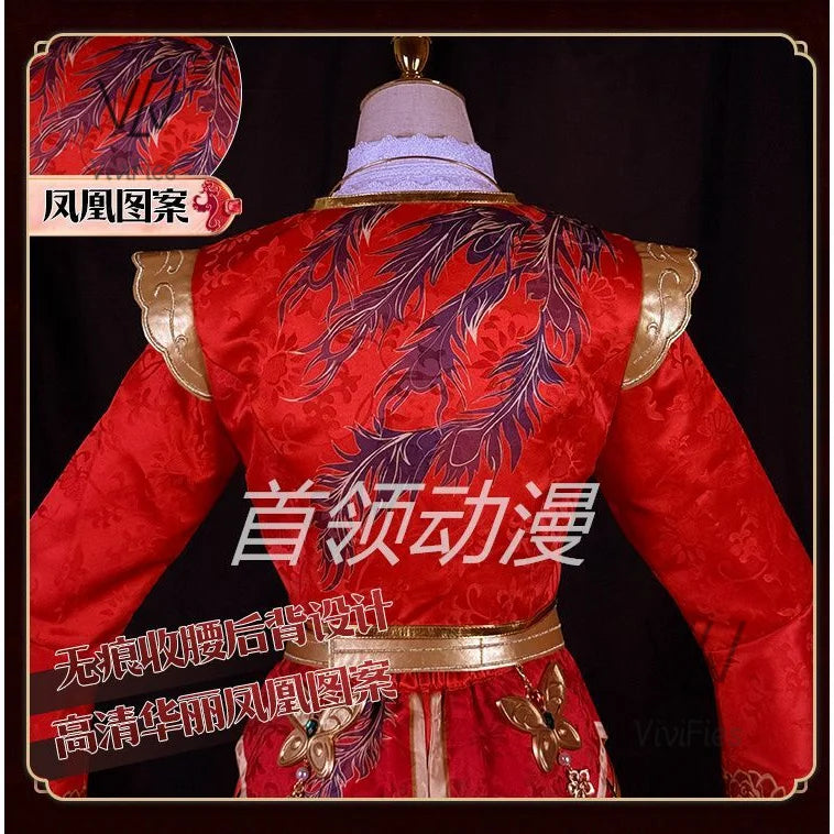 Game Identity V Entomologist Melly Plinius Cosplay Costume Chinese Ancient Dress Suit With Veil Halloween Uniforms Custom Made