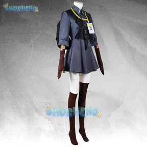 Shusheng Arknights Franka Women Cosplay Costume Cos Game Anime Party Uniform Hallowen Play Role Clothes Clothing