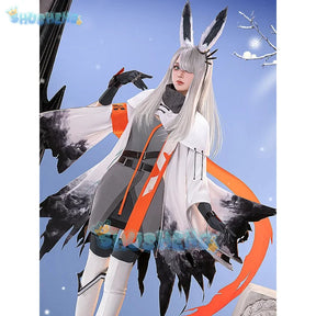 Shusheng Arknights Frostnova Women Cosplay Costume Cos Game Anime Party Uniform Hallowen Play Role Clothes Clothing