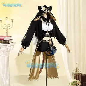 Shusheng Arknights Pepe Guard Earthshaker New Operator Game Suit Lovely Uniform Cosplay Costume Halloween Party Outfit Women