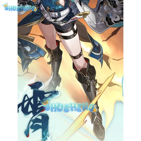 Shusheng Honkai: Star Rail Feixiao Women Cosplay Costume Cos Game Anime Party Uniform Hallowen Play Role Clothes Clothing