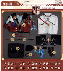 Shusheng Honkai: Star Rail Jiao Qiu Doctor Cosplay Costume Cos Game Anime Party Uniform Hallowen Play Role Clothes Clothing